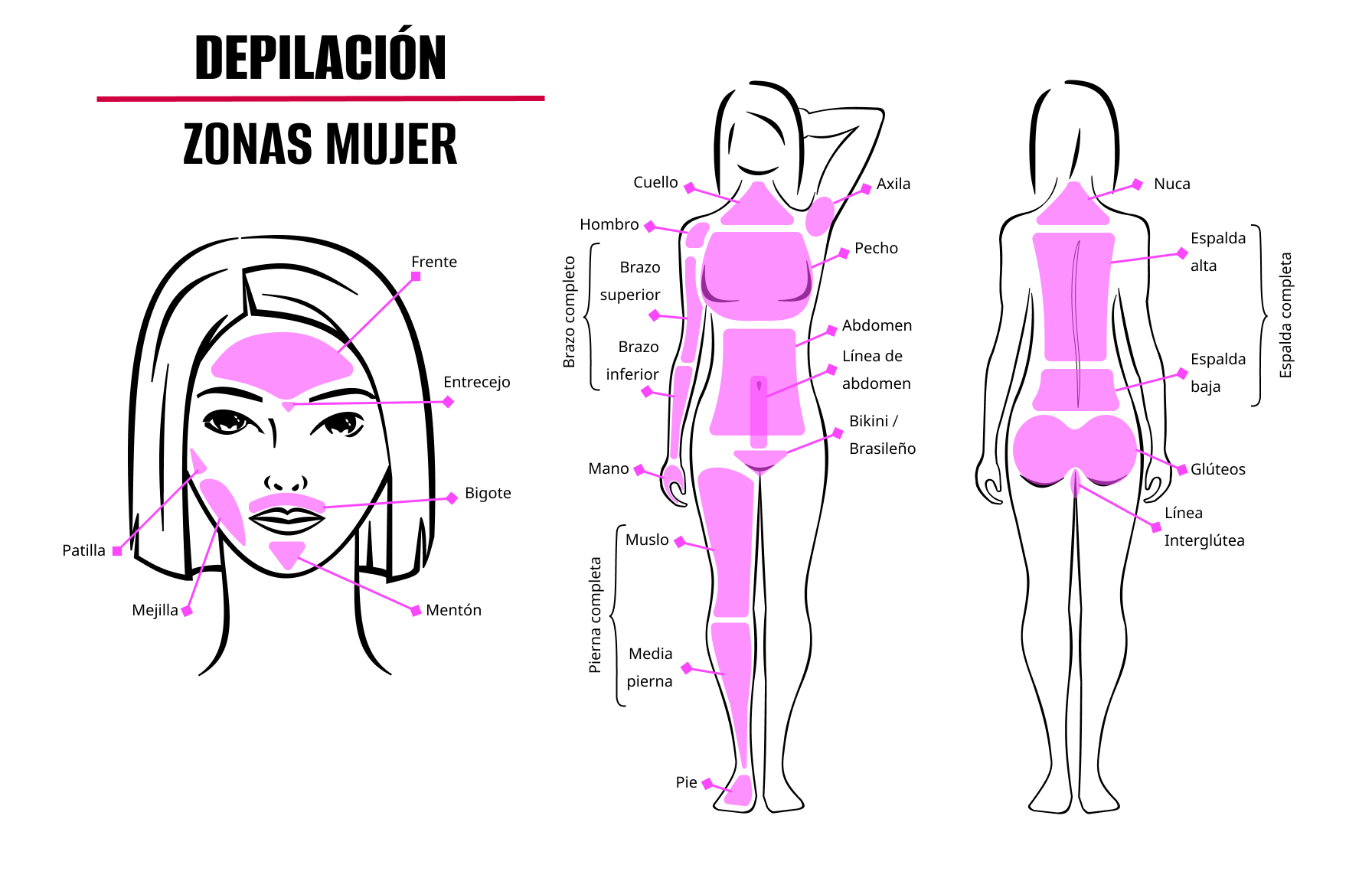 Zonas mujer